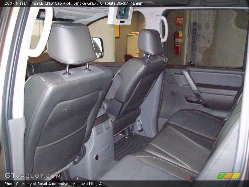 Smoke Gray / Graphite Black/Titanium 2007 Nissan Titan LE Crew Cab 4x4