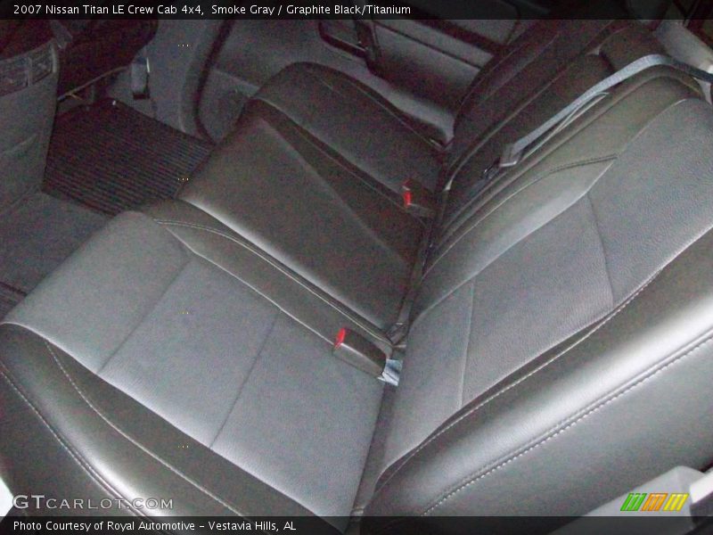 Smoke Gray / Graphite Black/Titanium 2007 Nissan Titan LE Crew Cab 4x4
