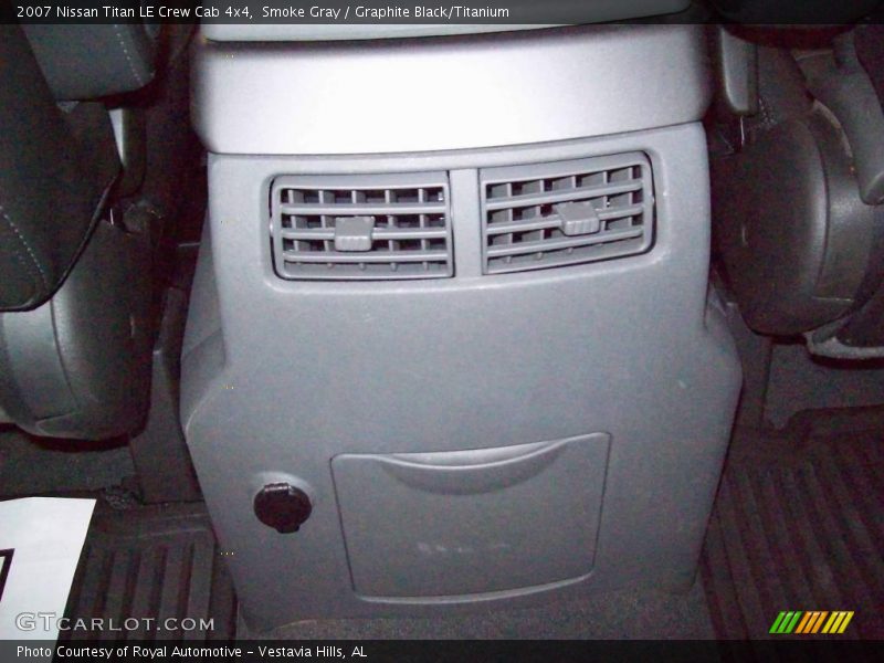 Smoke Gray / Graphite Black/Titanium 2007 Nissan Titan LE Crew Cab 4x4