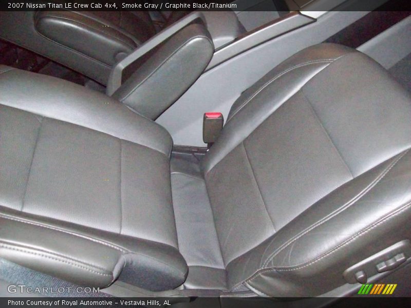 Smoke Gray / Graphite Black/Titanium 2007 Nissan Titan LE Crew Cab 4x4