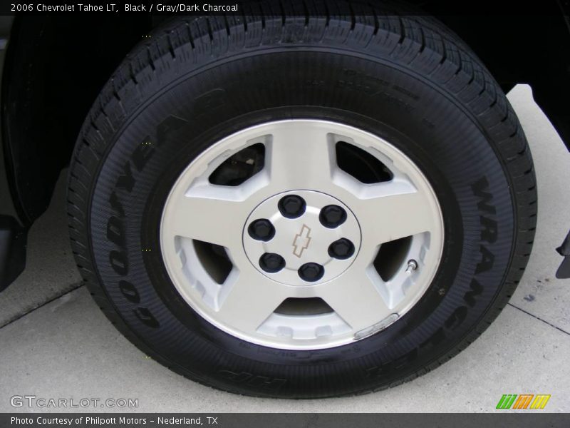 Black / Gray/Dark Charcoal 2006 Chevrolet Tahoe LT