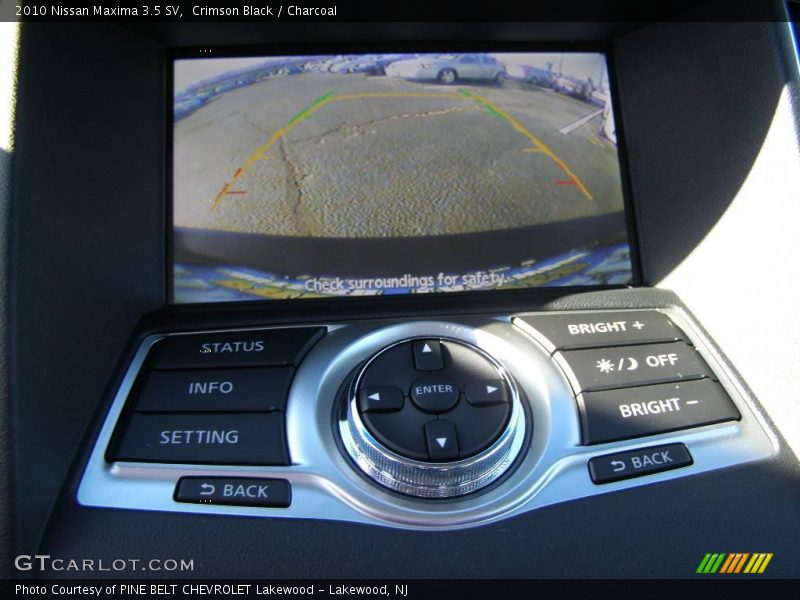 Crimson Black / Charcoal 2010 Nissan Maxima 3.5 SV