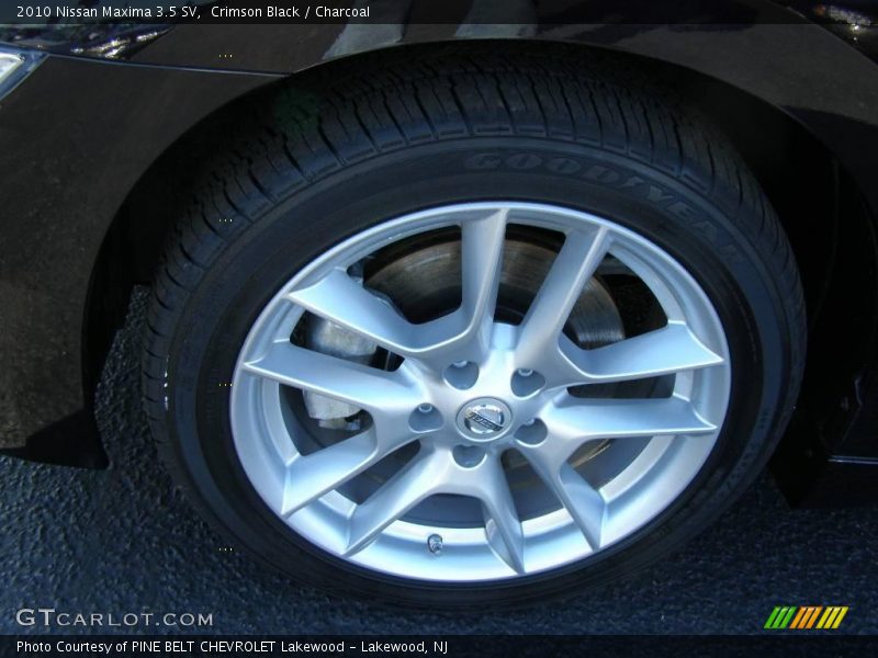 Crimson Black / Charcoal 2010 Nissan Maxima 3.5 SV