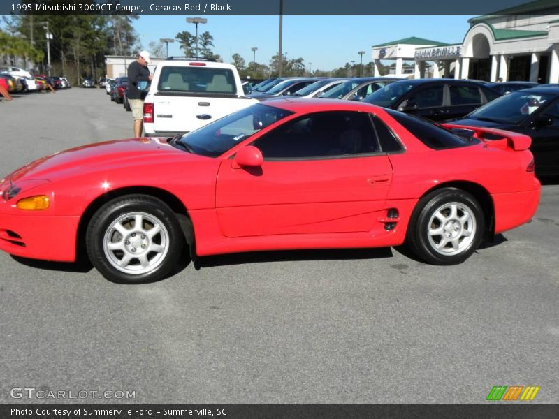 Caracas Red / Black 1995 Mitsubishi 3000GT Coupe