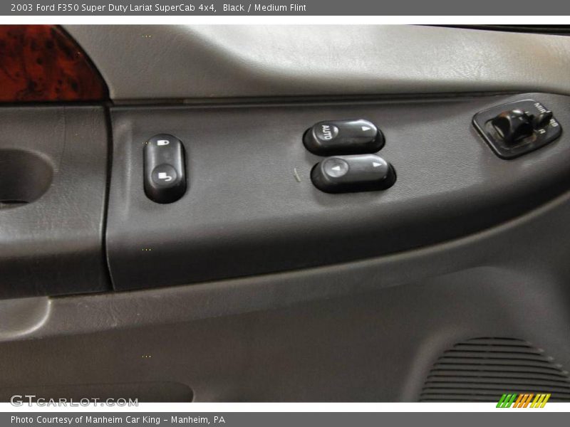 Black / Medium Flint 2003 Ford F350 Super Duty Lariat SuperCab 4x4