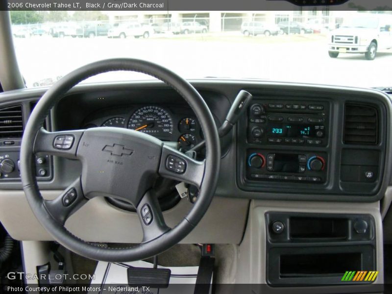 Black / Gray/Dark Charcoal 2006 Chevrolet Tahoe LT