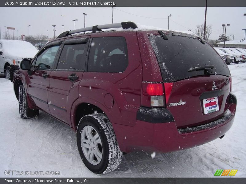 Ultra Red Pearl / Charcoal 2005 Mitsubishi Endeavor LS AWD