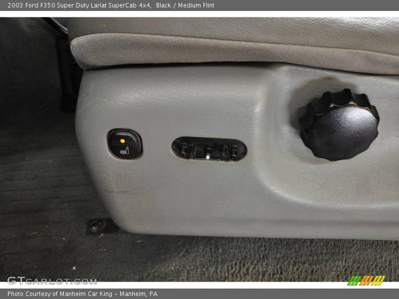 Black / Medium Flint 2003 Ford F350 Super Duty Lariat SuperCab 4x4