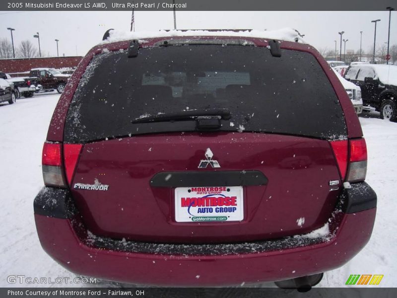 Ultra Red Pearl / Charcoal 2005 Mitsubishi Endeavor LS AWD