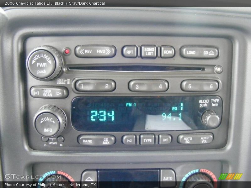 Black / Gray/Dark Charcoal 2006 Chevrolet Tahoe LT