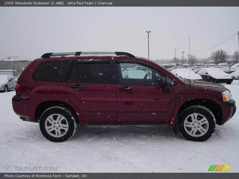 Ultra Red Pearl / Charcoal 2005 Mitsubishi Endeavor LS AWD