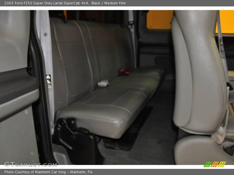 Black / Medium Flint 2003 Ford F350 Super Duty Lariat SuperCab 4x4
