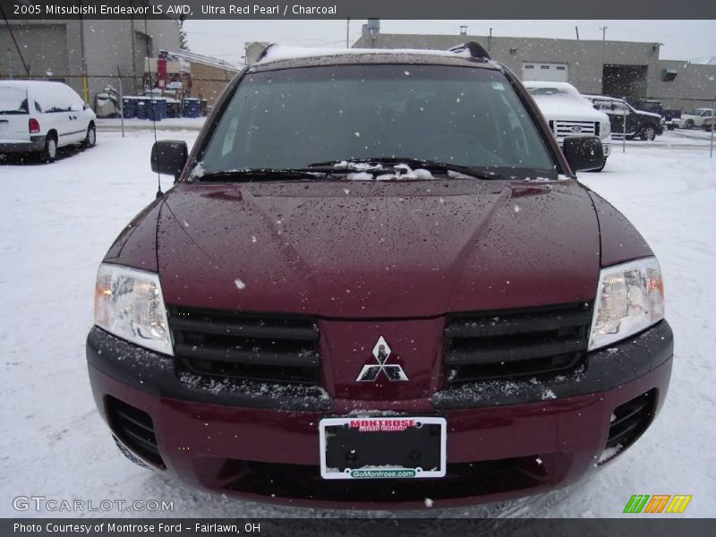Ultra Red Pearl / Charcoal 2005 Mitsubishi Endeavor LS AWD