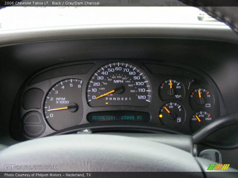 Black / Gray/Dark Charcoal 2006 Chevrolet Tahoe LT