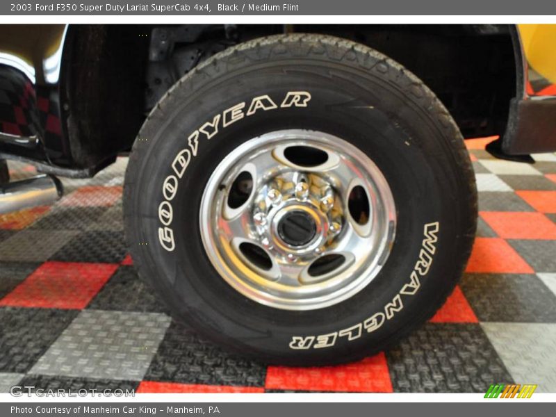 Black / Medium Flint 2003 Ford F350 Super Duty Lariat SuperCab 4x4
