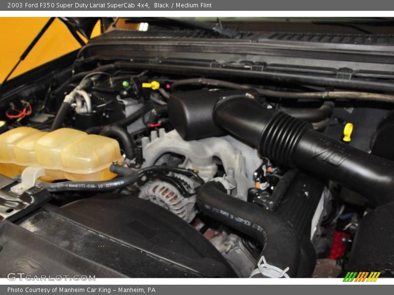 Black / Medium Flint 2003 Ford F350 Super Duty Lariat SuperCab 4x4