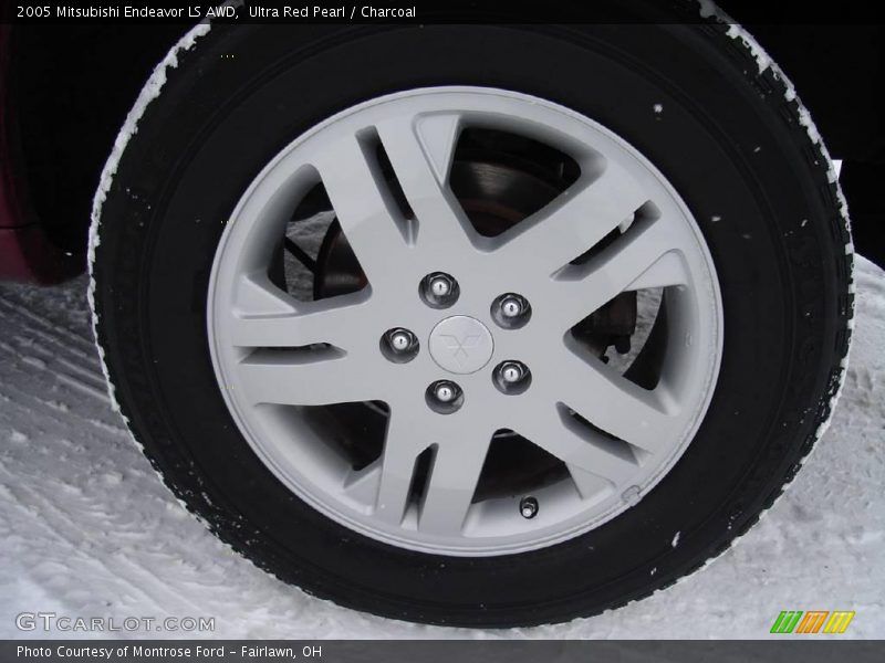 Ultra Red Pearl / Charcoal 2005 Mitsubishi Endeavor LS AWD