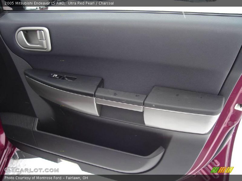 Ultra Red Pearl / Charcoal 2005 Mitsubishi Endeavor LS AWD