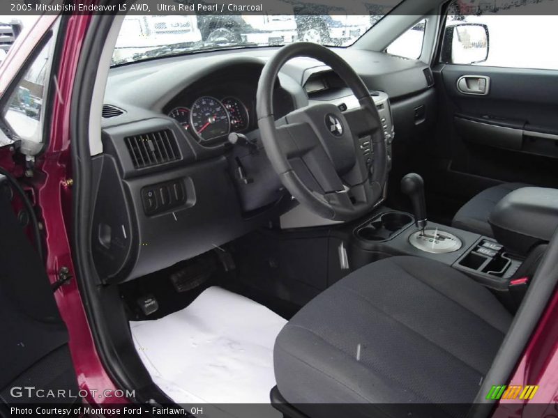 Ultra Red Pearl / Charcoal 2005 Mitsubishi Endeavor LS AWD