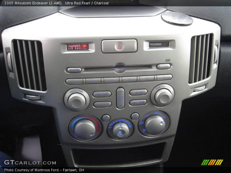 Ultra Red Pearl / Charcoal 2005 Mitsubishi Endeavor LS AWD