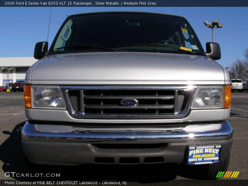 Silver Metallic / Medium Flint Grey 2006 Ford E Series Van E350 XLT 15 Passenger