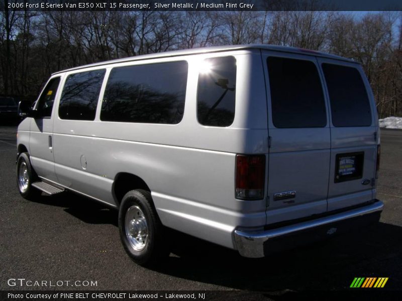 Silver Metallic / Medium Flint Grey 2006 Ford E Series Van E350 XLT 15 Passenger
