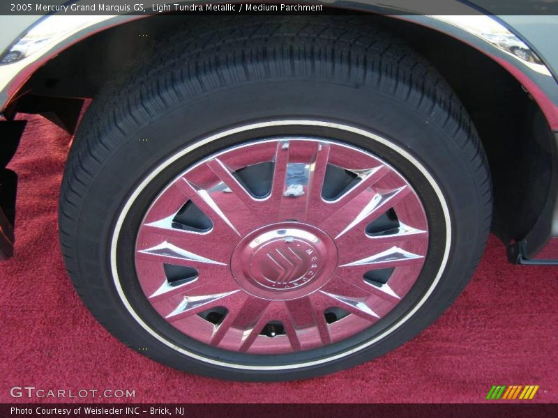 Light Tundra Metallic / Medium Parchment 2005 Mercury Grand Marquis GS