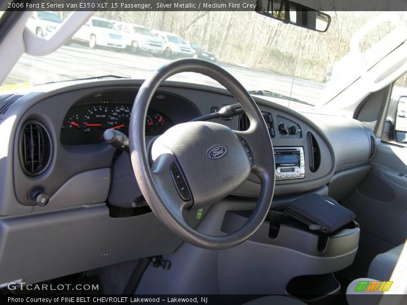 Silver Metallic / Medium Flint Grey 2006 Ford E Series Van E350 XLT 15 Passenger