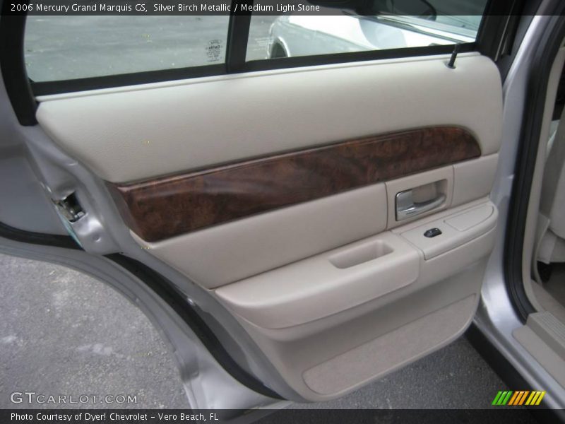 Silver Birch Metallic / Medium Light Stone 2006 Mercury Grand Marquis GS