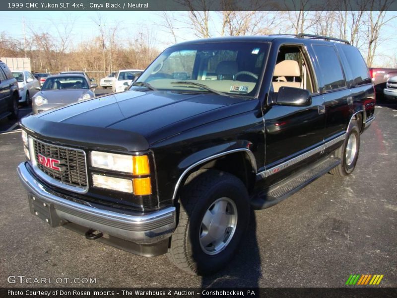 Onyx Black / Neutral 1999 GMC Yukon SLT 4x4