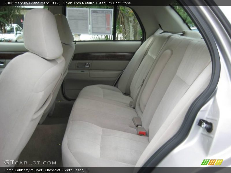 Silver Birch Metallic / Medium Light Stone 2006 Mercury Grand Marquis GS