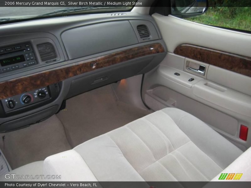 Silver Birch Metallic / Medium Light Stone 2006 Mercury Grand Marquis GS