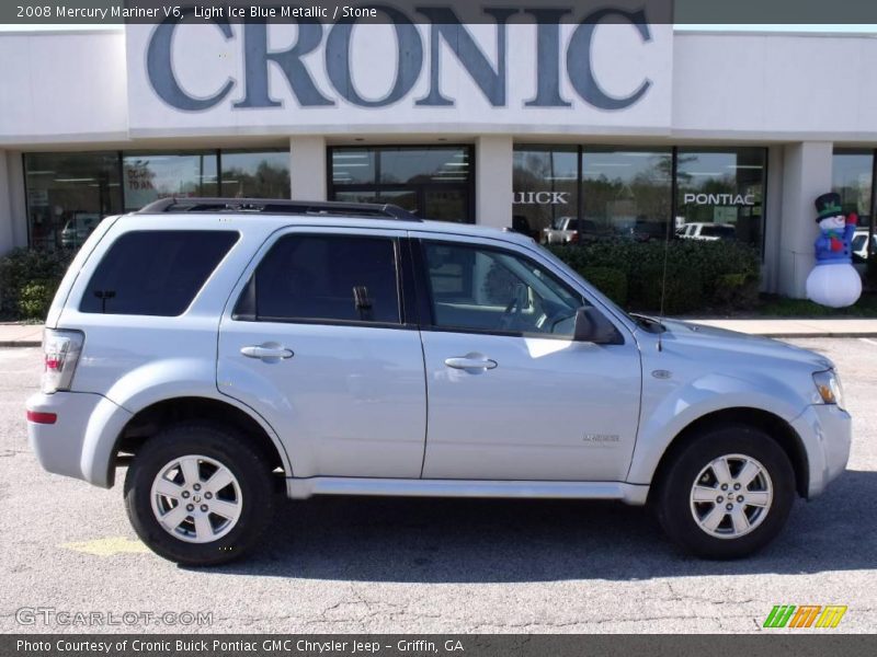 Light Ice Blue Metallic / Stone 2008 Mercury Mariner V6