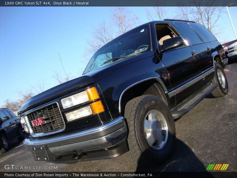 Onyx Black / Neutral 1999 GMC Yukon SLT 4x4