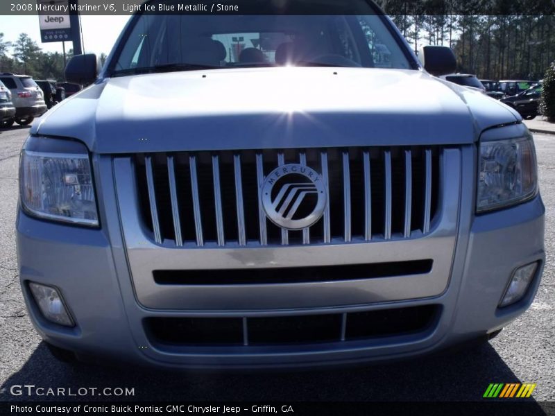 Light Ice Blue Metallic / Stone 2008 Mercury Mariner V6