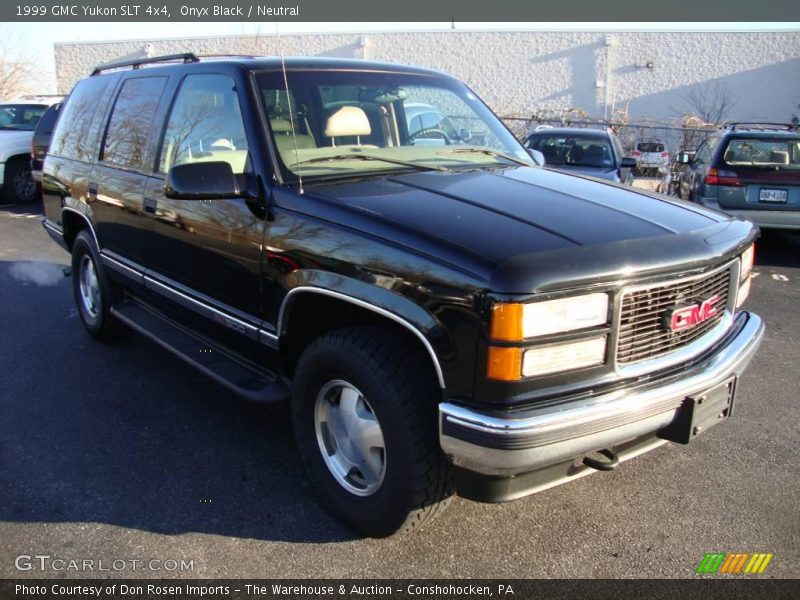 Onyx Black / Neutral 1999 GMC Yukon SLT 4x4
