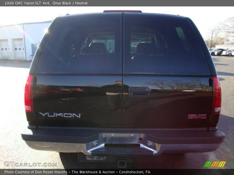 Onyx Black / Neutral 1999 GMC Yukon SLT 4x4