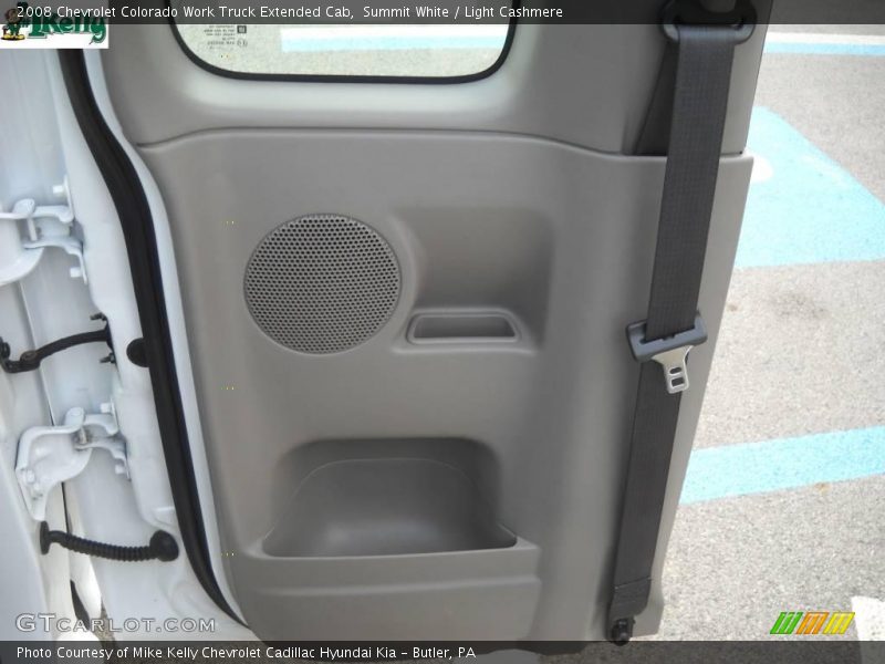 Summit White / Light Cashmere 2008 Chevrolet Colorado Work Truck Extended Cab