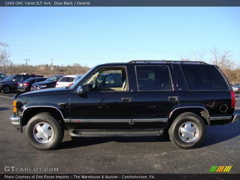 Onyx Black / Neutral 1999 GMC Yukon SLT 4x4