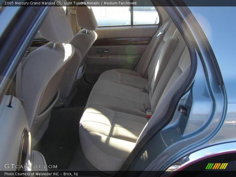 Light Tundra Metallic / Medium Parchment 2005 Mercury Grand Marquis GS