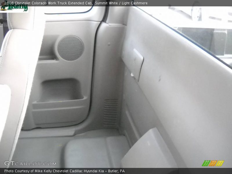 Summit White / Light Cashmere 2008 Chevrolet Colorado Work Truck Extended Cab