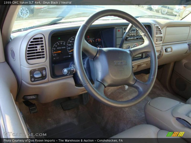 Onyx Black / Neutral 1999 GMC Yukon SLT 4x4