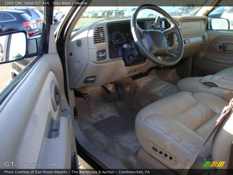 Onyx Black / Neutral 1999 GMC Yukon SLT 4x4