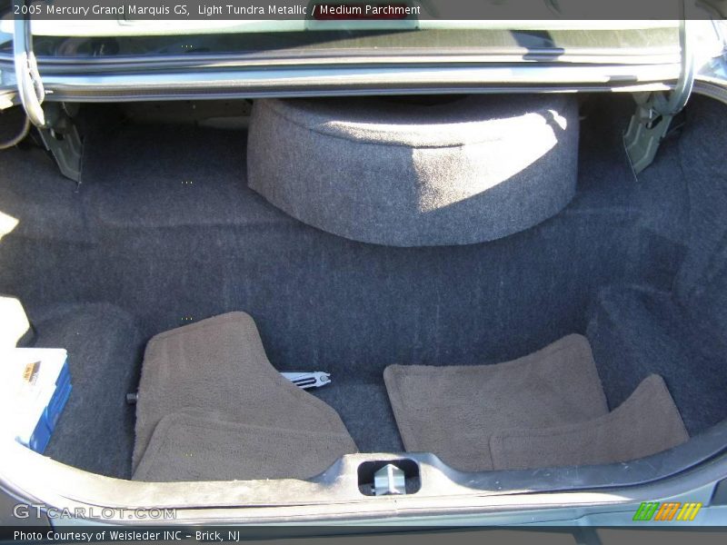 Light Tundra Metallic / Medium Parchment 2005 Mercury Grand Marquis GS