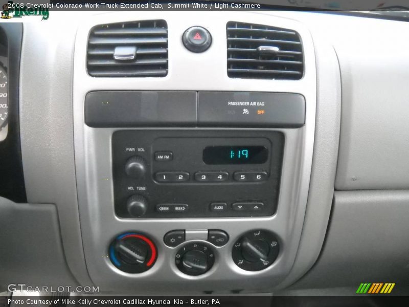 Summit White / Light Cashmere 2008 Chevrolet Colorado Work Truck Extended Cab