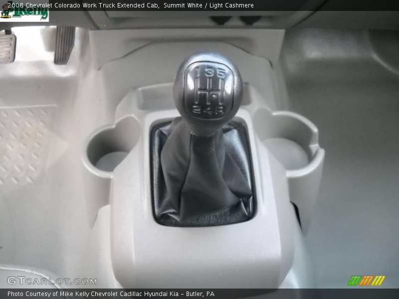 Summit White / Light Cashmere 2008 Chevrolet Colorado Work Truck Extended Cab