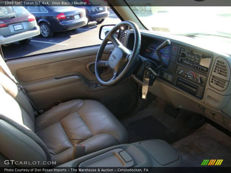 Onyx Black / Neutral 1999 GMC Yukon SLT 4x4
