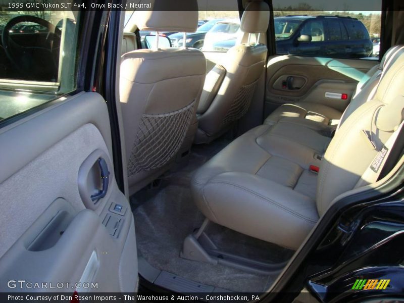 Onyx Black / Neutral 1999 GMC Yukon SLT 4x4