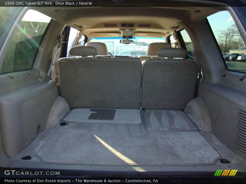 Onyx Black / Neutral 1999 GMC Yukon SLT 4x4