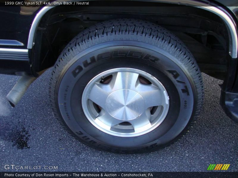 Onyx Black / Neutral 1999 GMC Yukon SLT 4x4